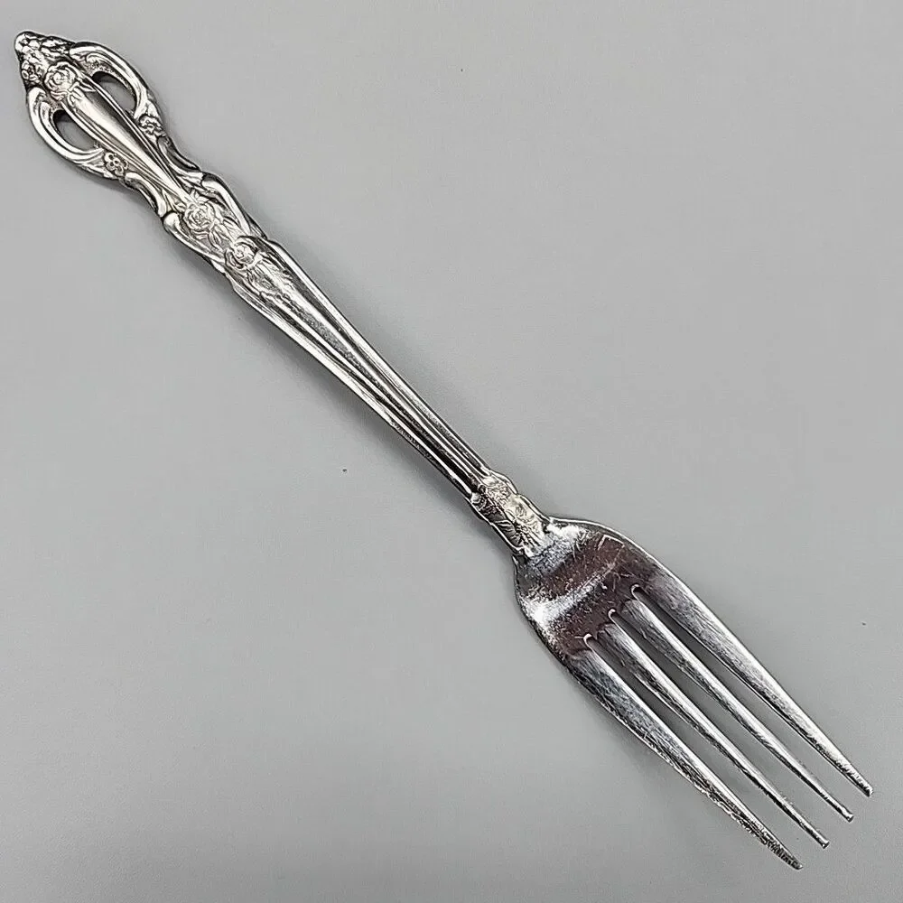 Maxam Ornate Floral Stainless Steel Tableware Flatware Japan 48 pieces